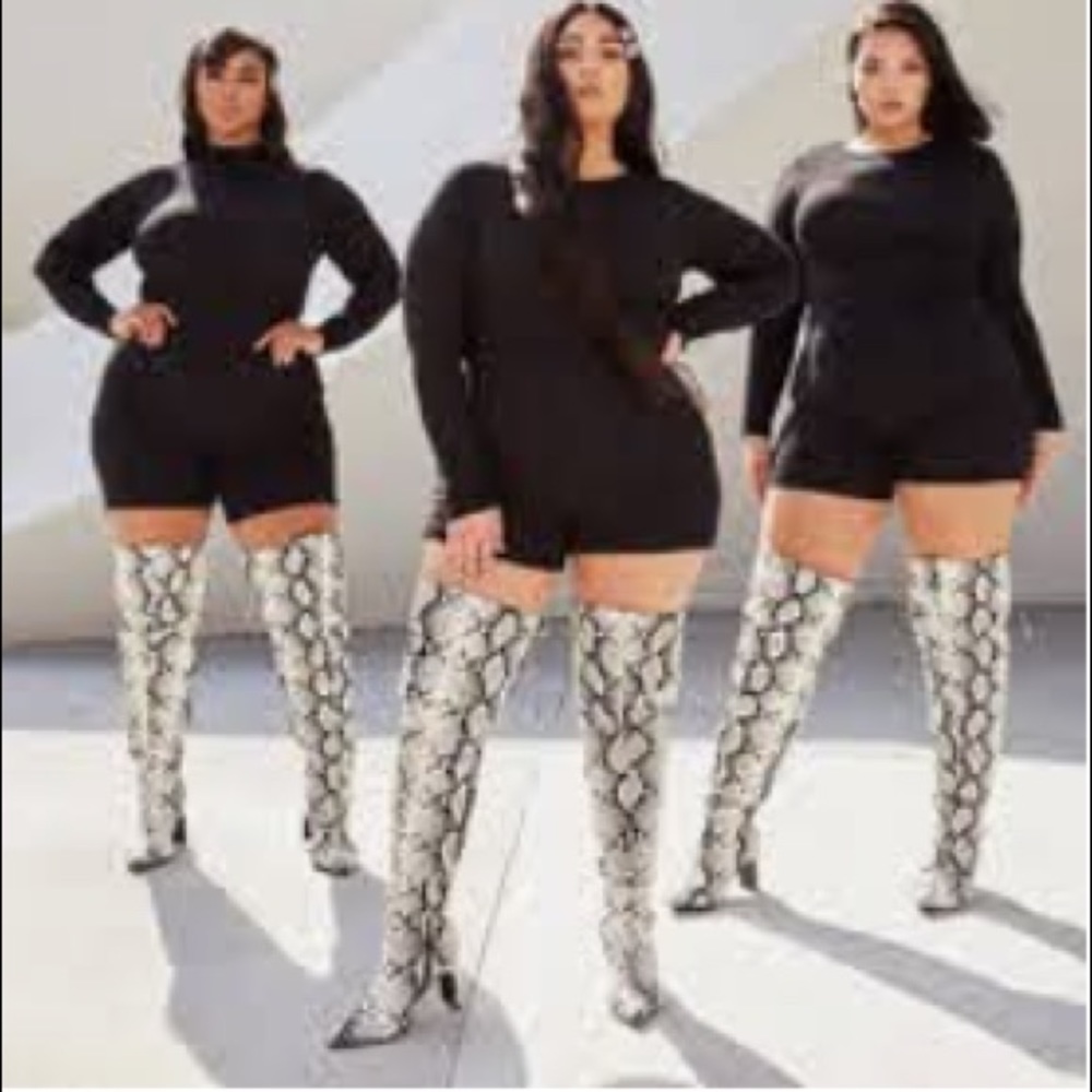 Thigh high boots